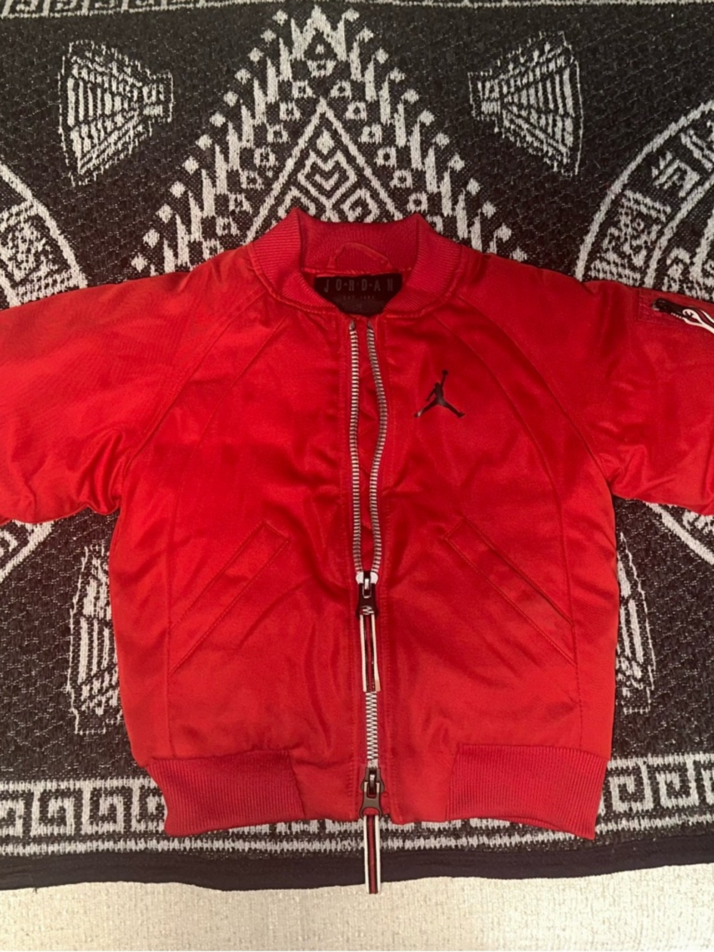 Air Jordan Red Bomber Jacket